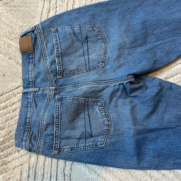 90’s bootcut American eagle medium wash wide leg Jeans - Picture 5 of 10